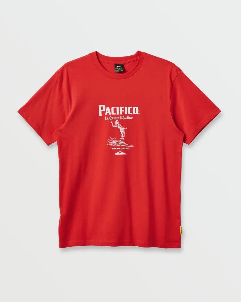 Quiksilver Quiksilver X Pacifico Baja Arch T-Shirt - Red sold by Sun Diego Boardshops product image thumbnail 2