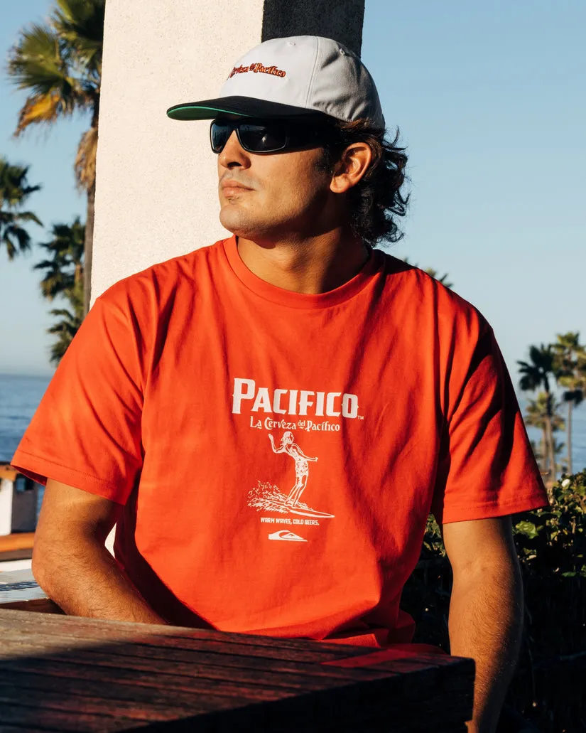 Quiksilver Quiksilver X Pacifico Baja Arch T-Shirt - Red sold by Sun Diego Boardshops