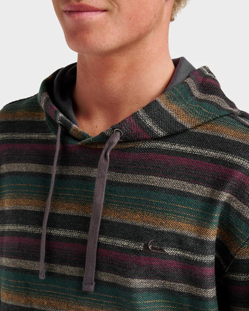 Quiksilver Great Otway Hoodie - Black sold by Sun Diego Boardshops product image thumbnail 3