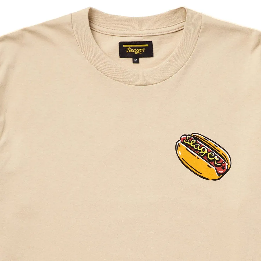 Seager Backyard Tee - Cream sold by Sun Diego Boardshops product image thumbnail 2