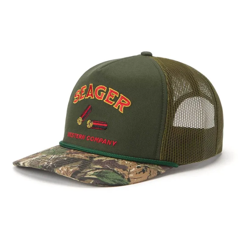 Seager Gone Huntin' Snapback - Green/Camo sold by Sun Diego Boardshops