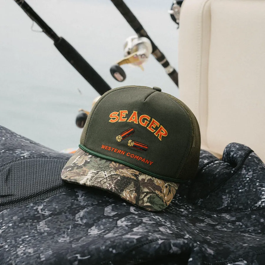 Seager Gone Huntin' Snapback - Green/Camo sold by Sun Diego Boardshops product image thumbnail 4