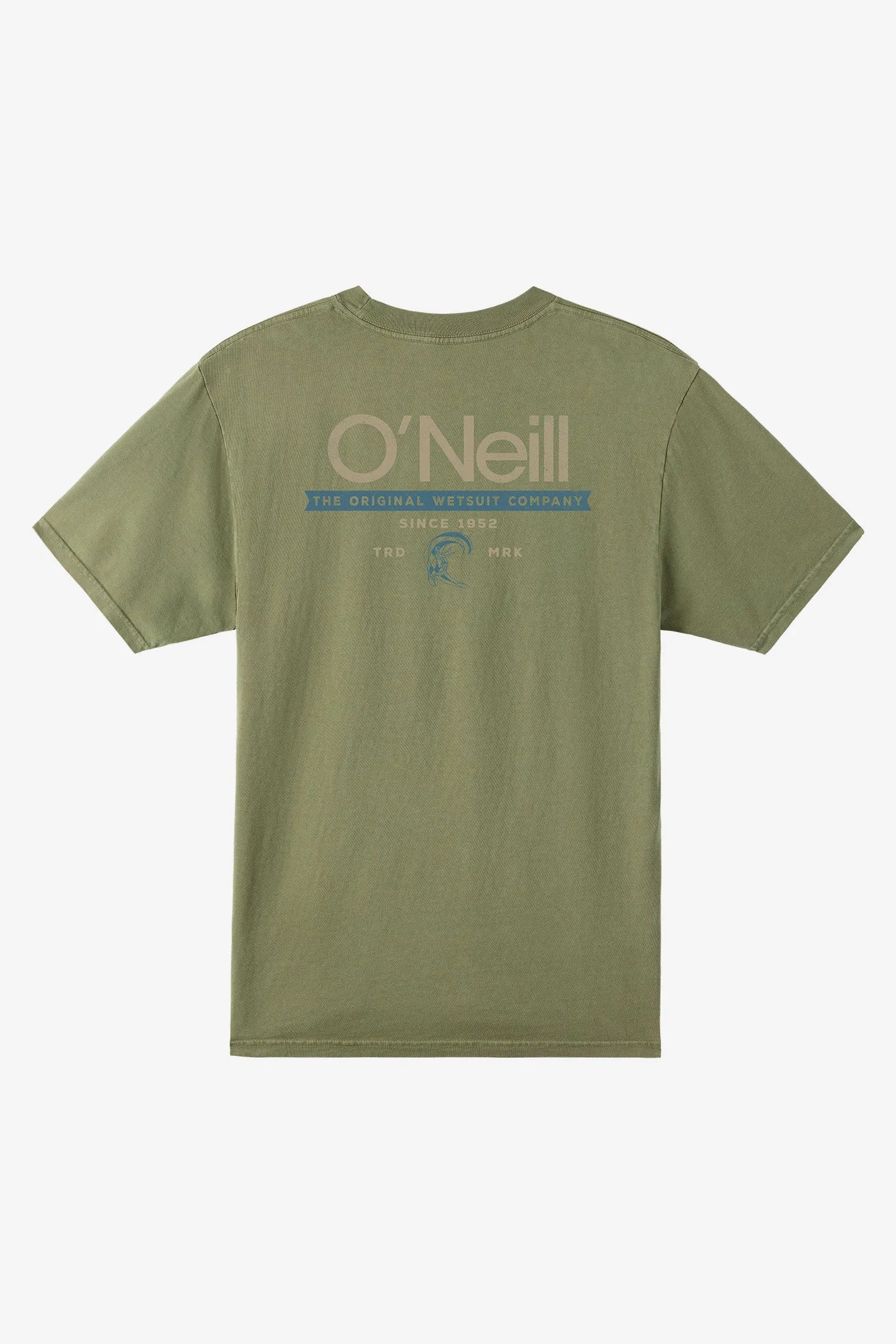 O`Neill O'Riginals Wordmark Relaxed Fit Tee - Clover sold by Sun Diego Boardshops