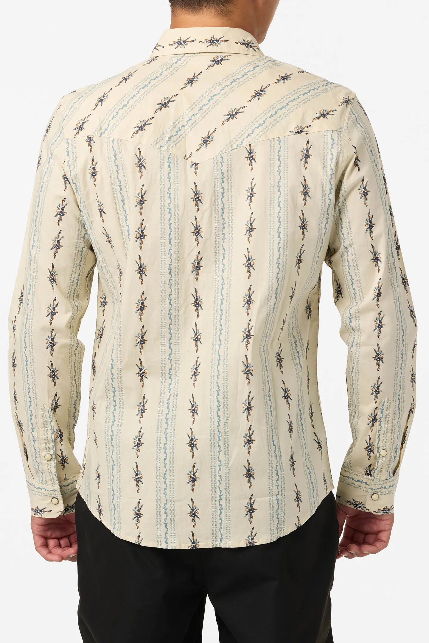 O`Neill Bar Dog Long Sleeve Standard Fit Shirt - Khaki 2 sold by Sun Diego Boardshops product image thumbnail 3