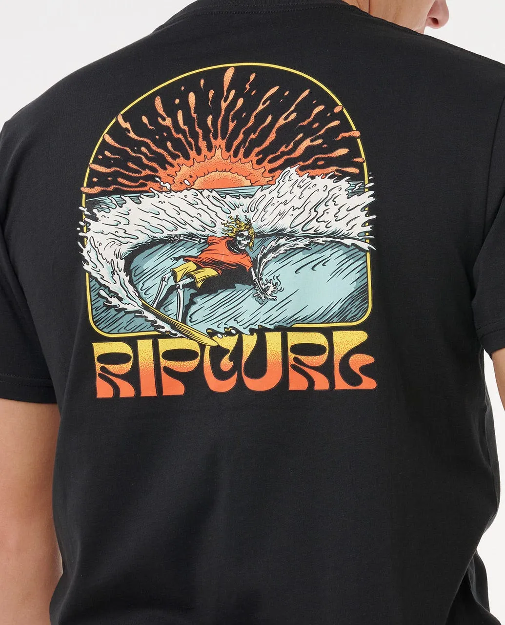 Rip Curl Grateful Shred Standard Tee - Black sold by Sun Diego Boardshops product image thumbnail 3