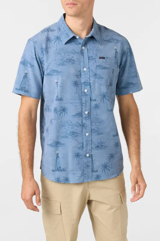 O`Neill Trvlr Upf Traverse Relaxed Fit Shirt - Blue Mirage sold by Sun Diego Boardshops