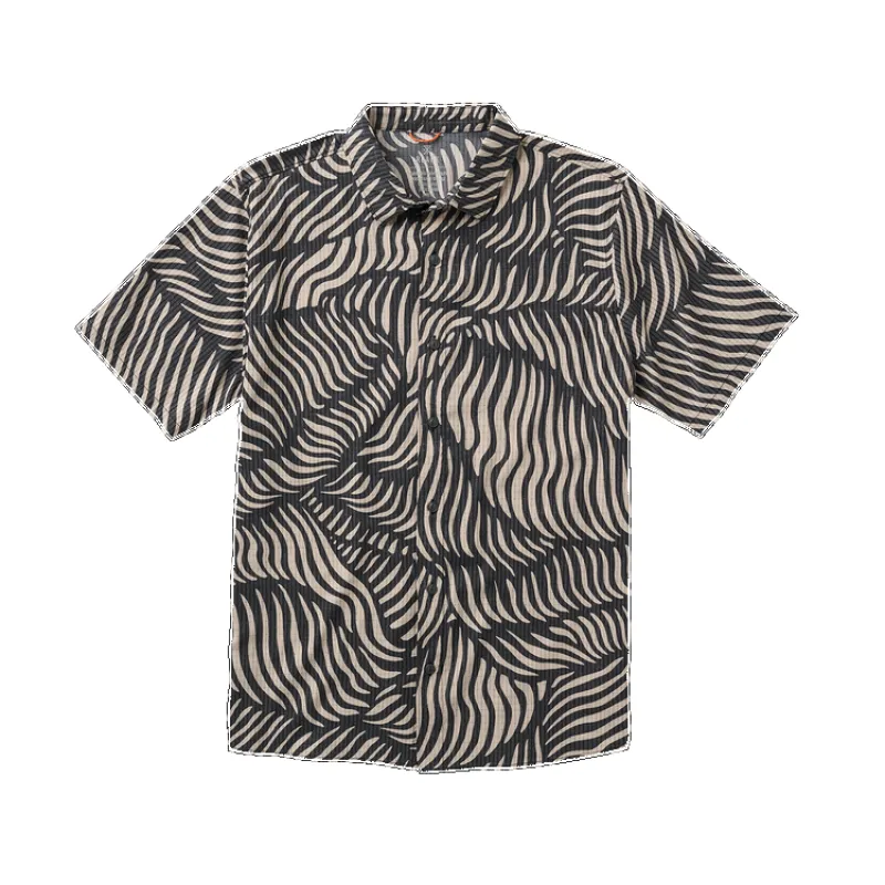 Roark Bless Up Breathable Stretch Shirt - Grey sold by Sun Diego Boardshops