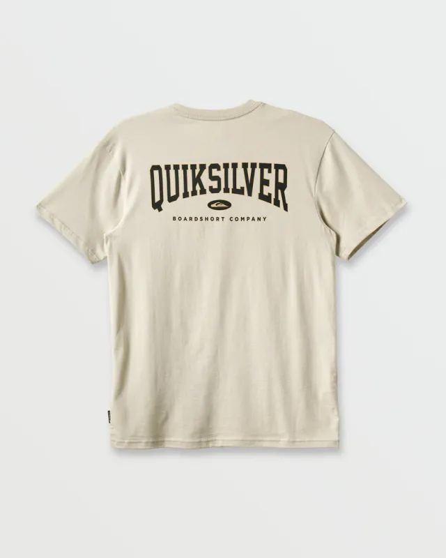Quiksilver Dropout Classic T-Shirt - Moonstruck sold by Sun Diego Boardshops