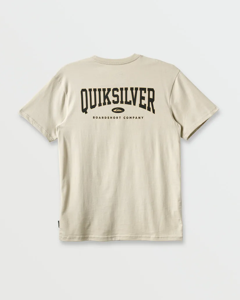 Quiksilver Dropout Classic T-Shirt - Moonstruck sold by Sun Diego Boardshops