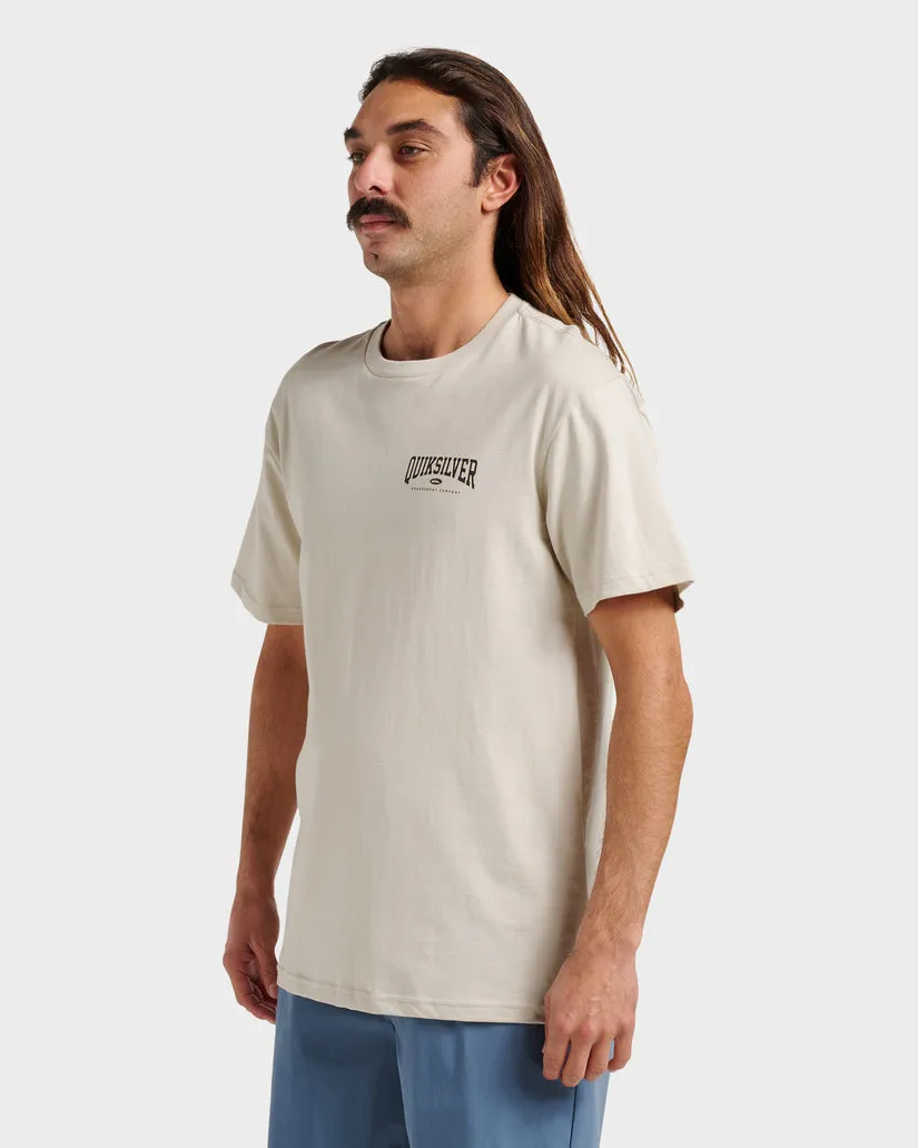 Quiksilver Dropout Classic T-Shirt - Moonstruck sold by Sun Diego Boardshops product image thumbnail 3