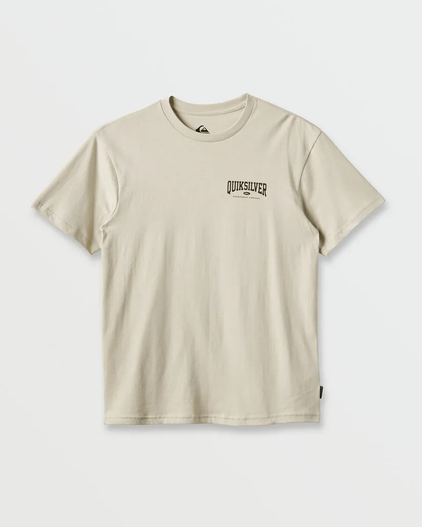 Quiksilver Dropout Classic T-Shirt - Moonstruck sold by Sun Diego Boardshops product image thumbnail 2