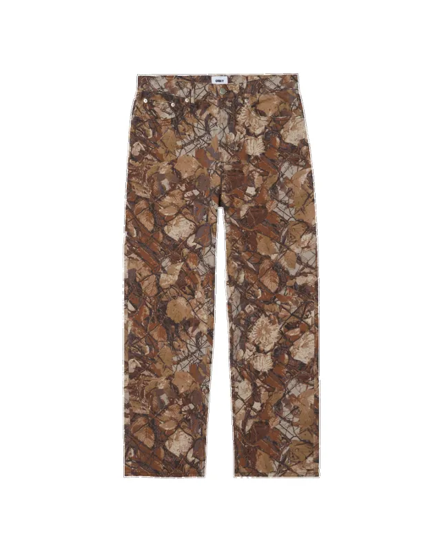 Obey Classic Baggy Denim - Fence Camo Multi sold by Sun Diego Boardshops