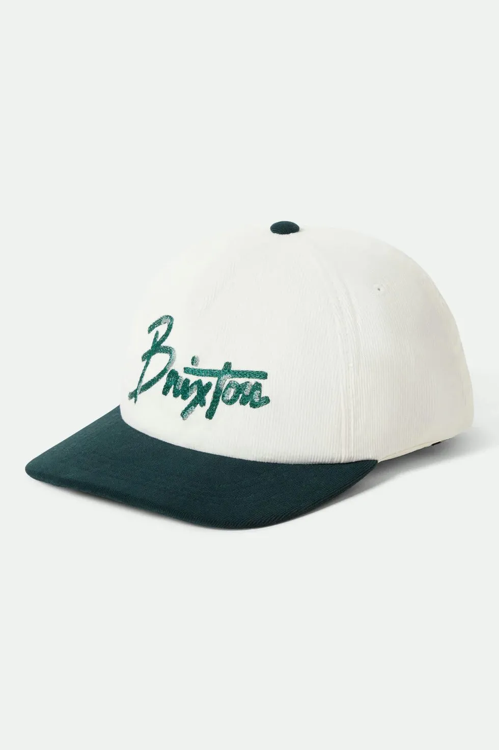 Brixton Brixton Corduroy Snapback - Night Sage/Whitecap sold by Sun Diego Boardshops