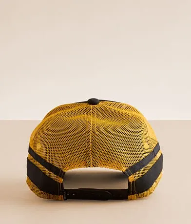 Brixton Brixton X Ford Built Ford Tough Trucker Hat - Burnt Rubber/Empire Yellow sold by Sun Diego Boardshops product image thumbnail 2