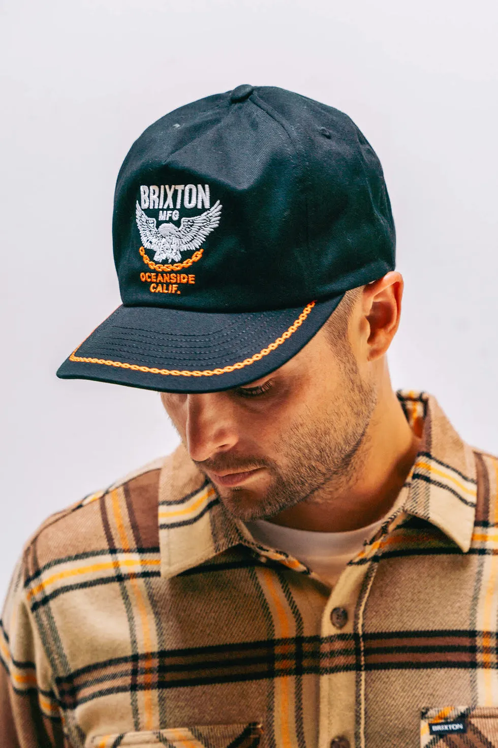Brixton Waller Snapback - Black sold by Sun Diego Boardshops product image thumbnail 2