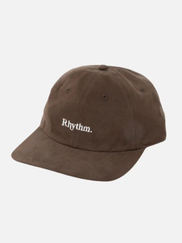 Rhythm Rhythm Essential Brushed Twill Cap - Vintage Brown sold by Sun Diego Boardshops