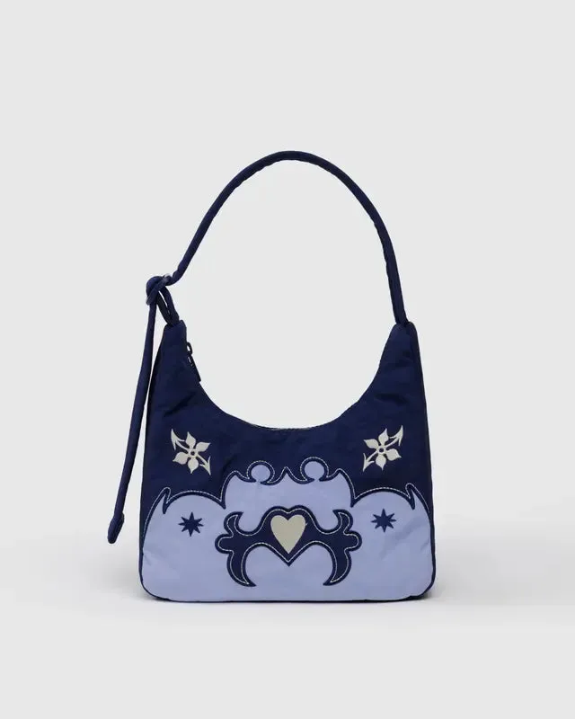 Baggu Mini Nylon Shoulder Bag - Western Applique sold by Sun Diego Boardshops