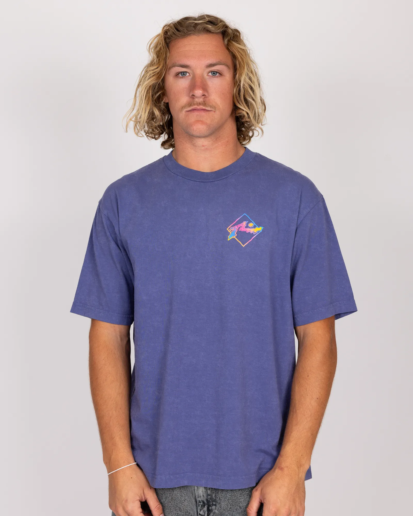 Rusty Crackle Short Sleeve Tee - Heron Acid sold by Sun Diego Boardshops product image thumbnail 2