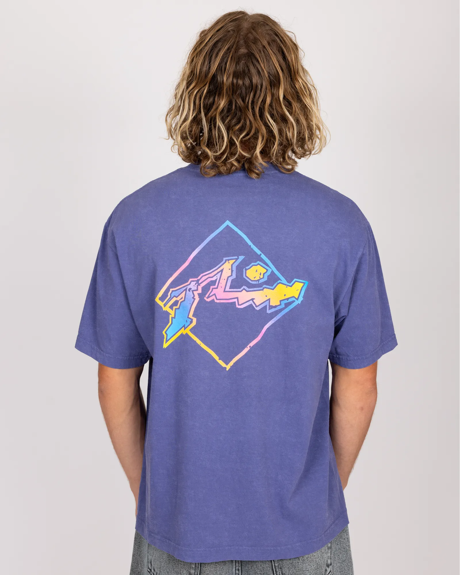 Rusty Crackle Short Sleeve Tee - Heron Acid sold by Sun Diego Boardshops