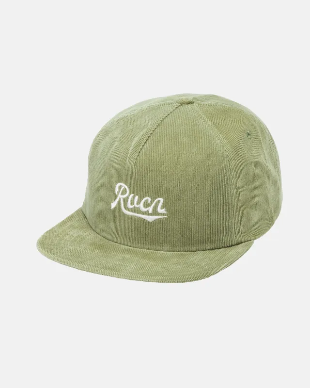 RVCA Frame Up Cord Snapback - Gnb0 Jade sold by Sun Diego Boardshops