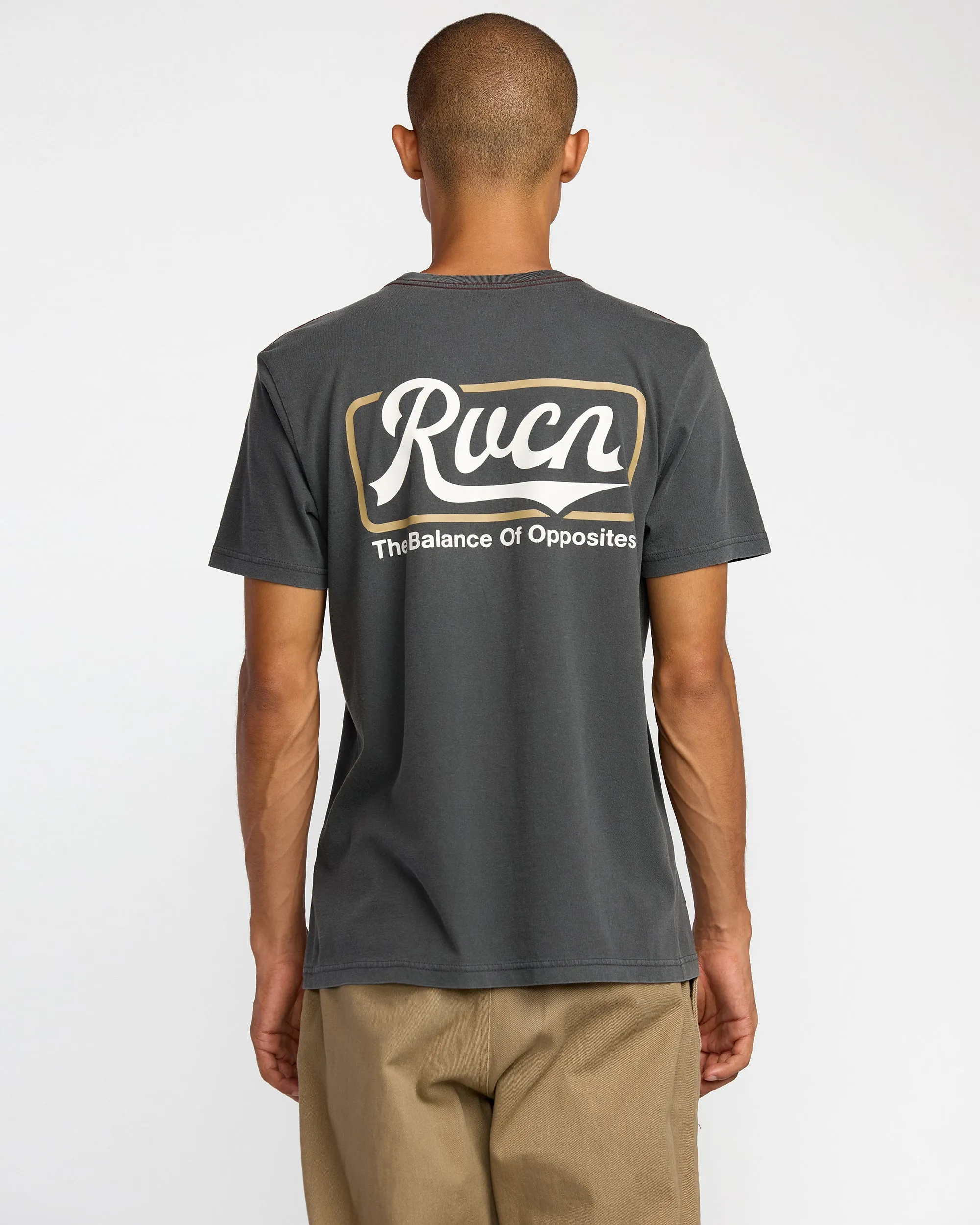 RVCA Frame Up Short Sleeve - Pirate Black sold by Sun Diego Boardshops product image thumbnail 2