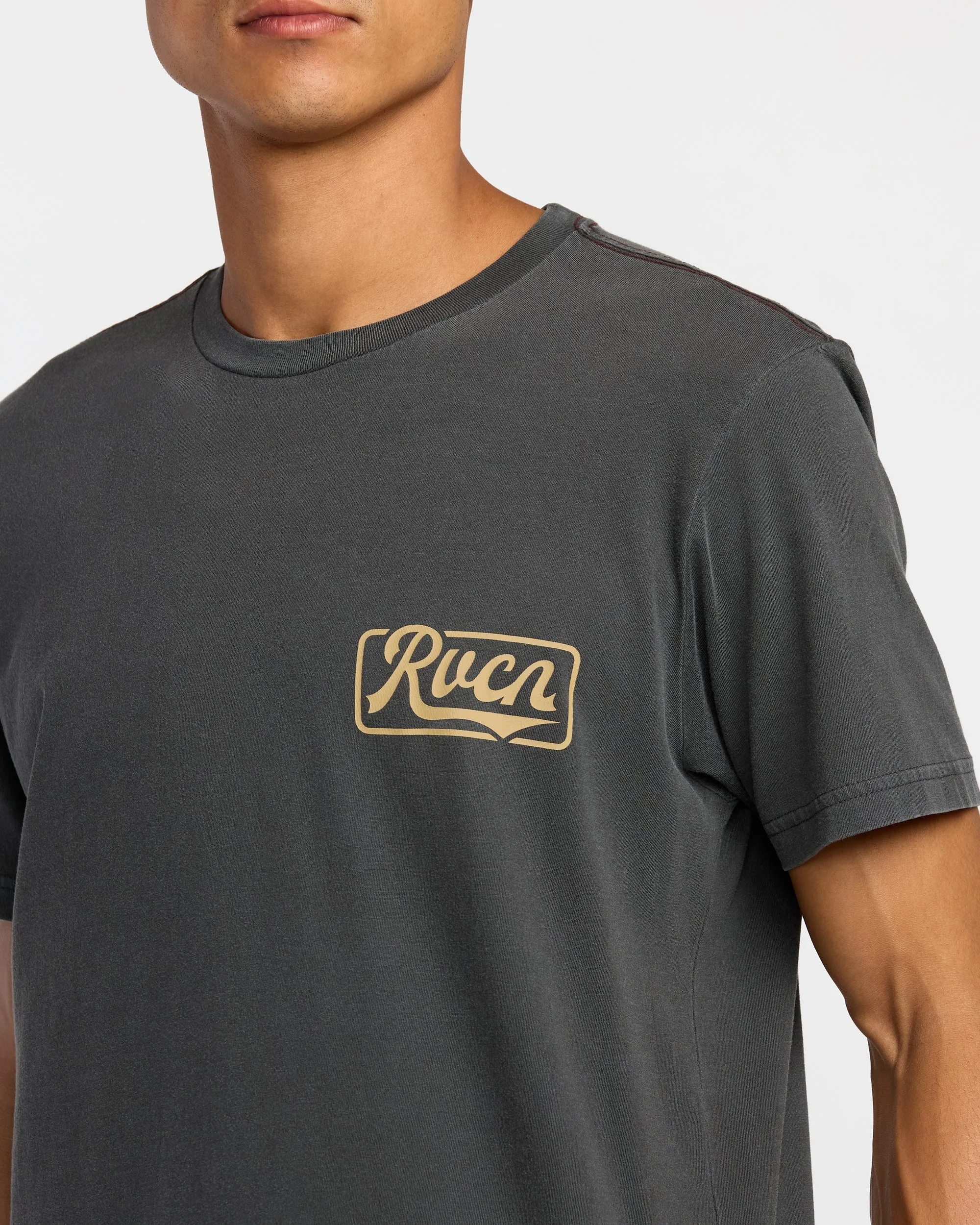 RVCA Frame Up Short Sleeve - Pirate Black sold by Sun Diego Boardshops product image thumbnail 3