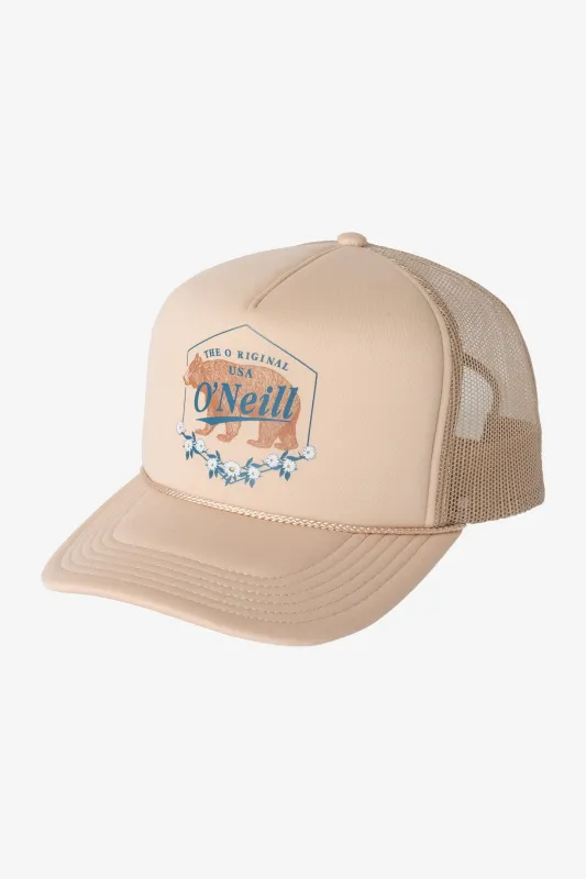 O`Neill Arlie Ca Trucker Hat - Tapioca sold by Sun Diego Boardshops