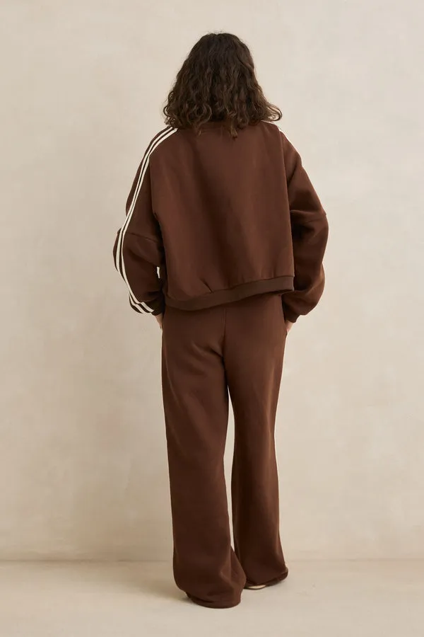 Rhythm Contrast Fleece - Brown sold by Sun Diego Boardshops product image thumbnail 3