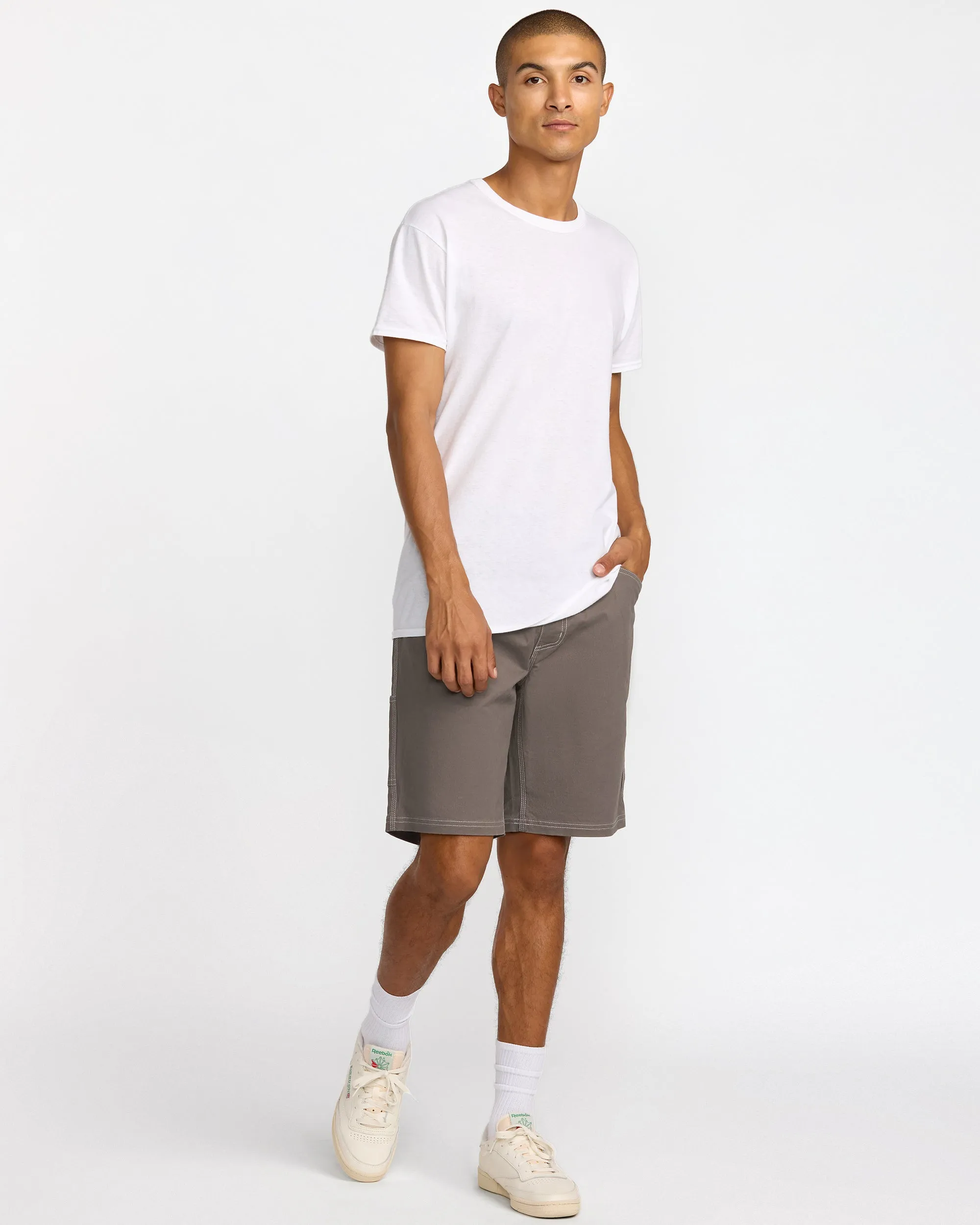 RVCA Americana Carpenter Short 20" - Mushroom sold by Sun Diego Boardshops product image thumbnail 3