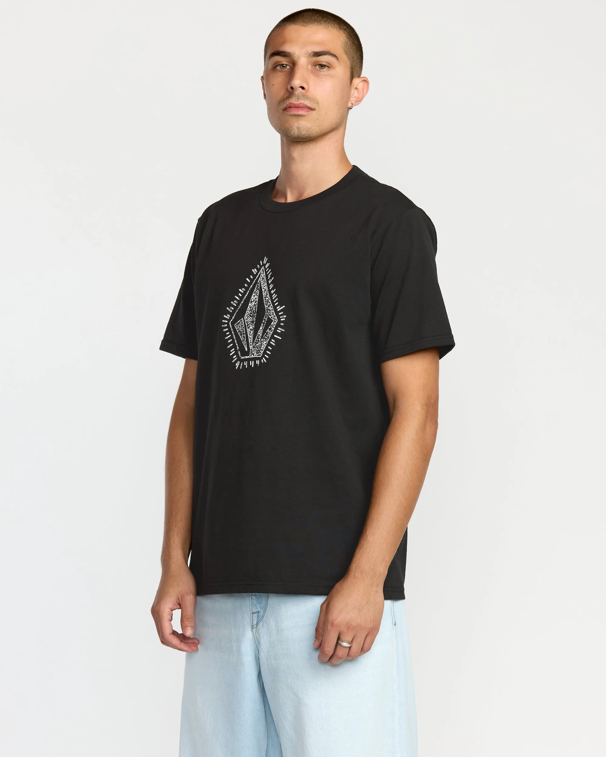 Volcom Stone Lore Short Sleeve Tee - Black sold by Sun Diego Boardshops