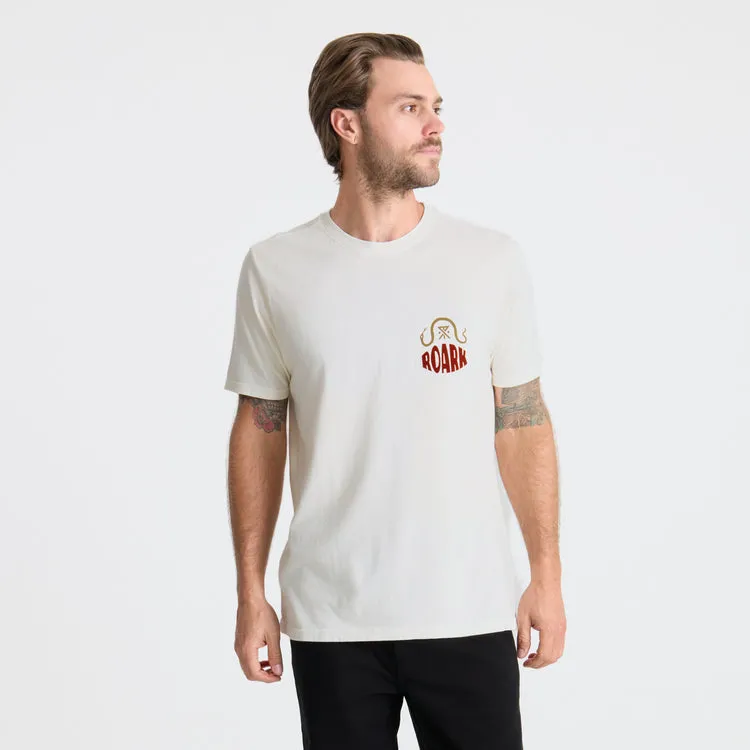Roark Palm Snake Premium Tee - Off White sold by Sun Diego Boardshops product image thumbnail 2