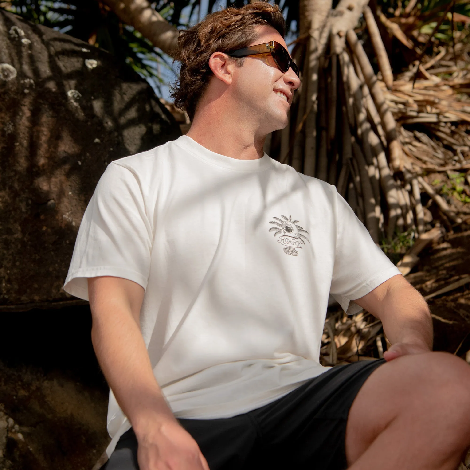 Roark Moto Premium Tee - Off White sold by Sun Diego Boardshops product image thumbnail 3