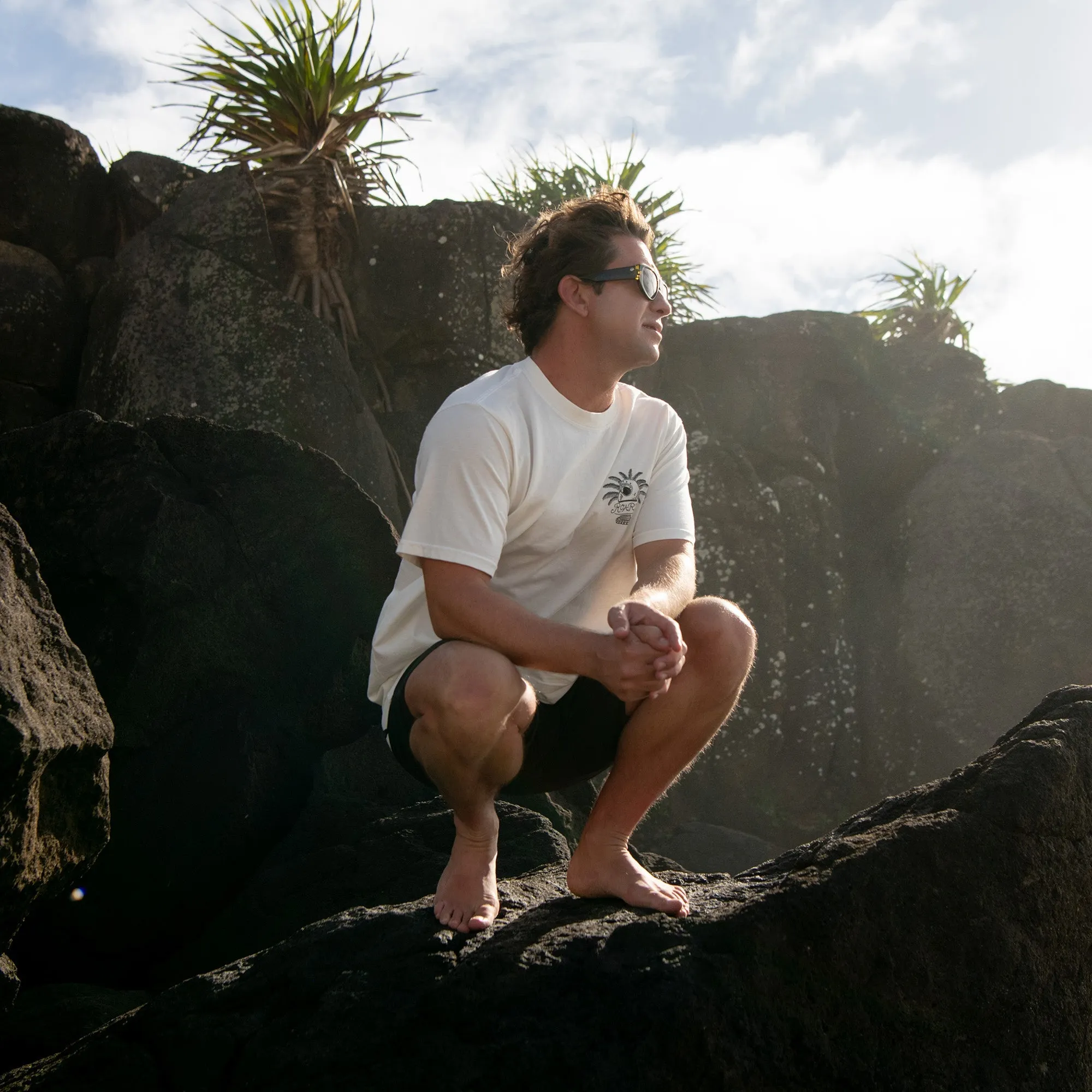 Roark Moto Premium Tee - Off White sold by Sun Diego Boardshops product image thumbnail 4