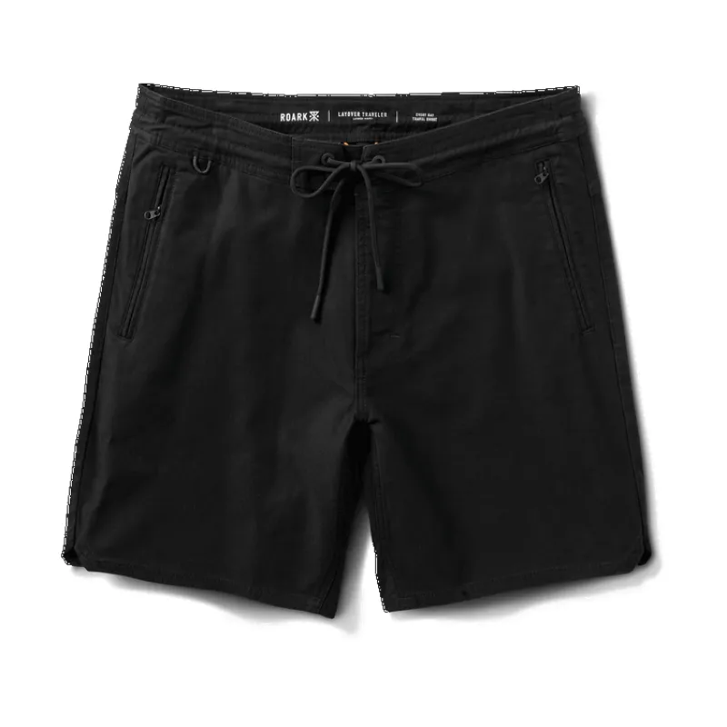 Roark Layover Traveler Shorts - Black made by Roark