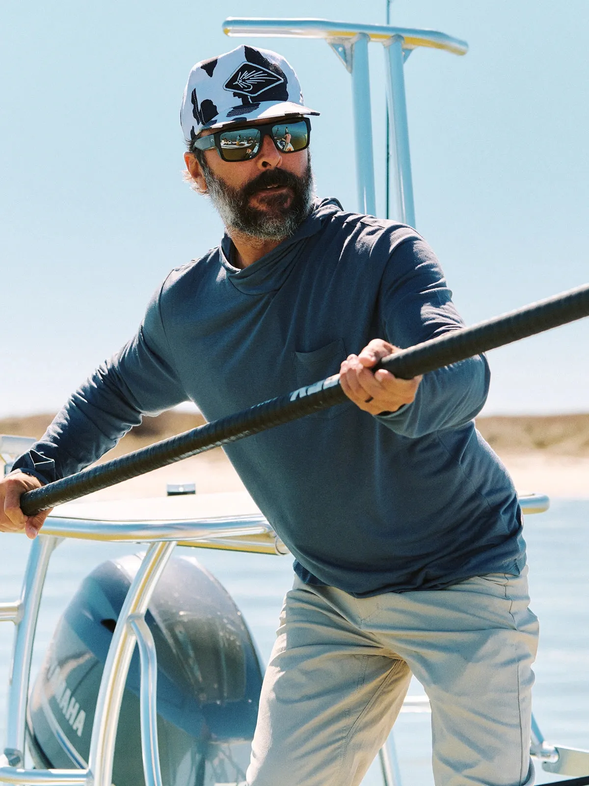 Free Fly Men'S Bamboo Lightweight Hoodie - Storm Cloud sold by Sun Diego Boardshops product image thumbnail 2