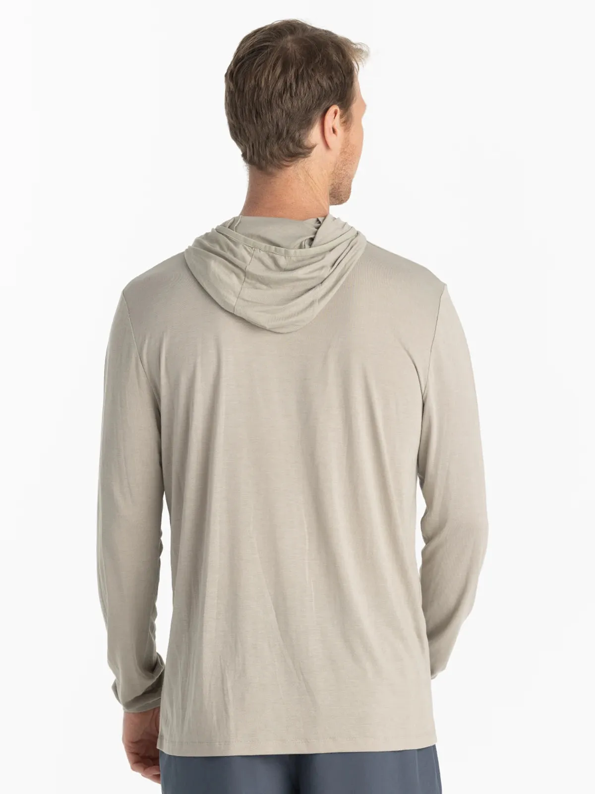 Free Fly Men'S Bamboo Lightweight Hoodie - Sandstone sold by Sun Diego Boardshops product image thumbnail 2