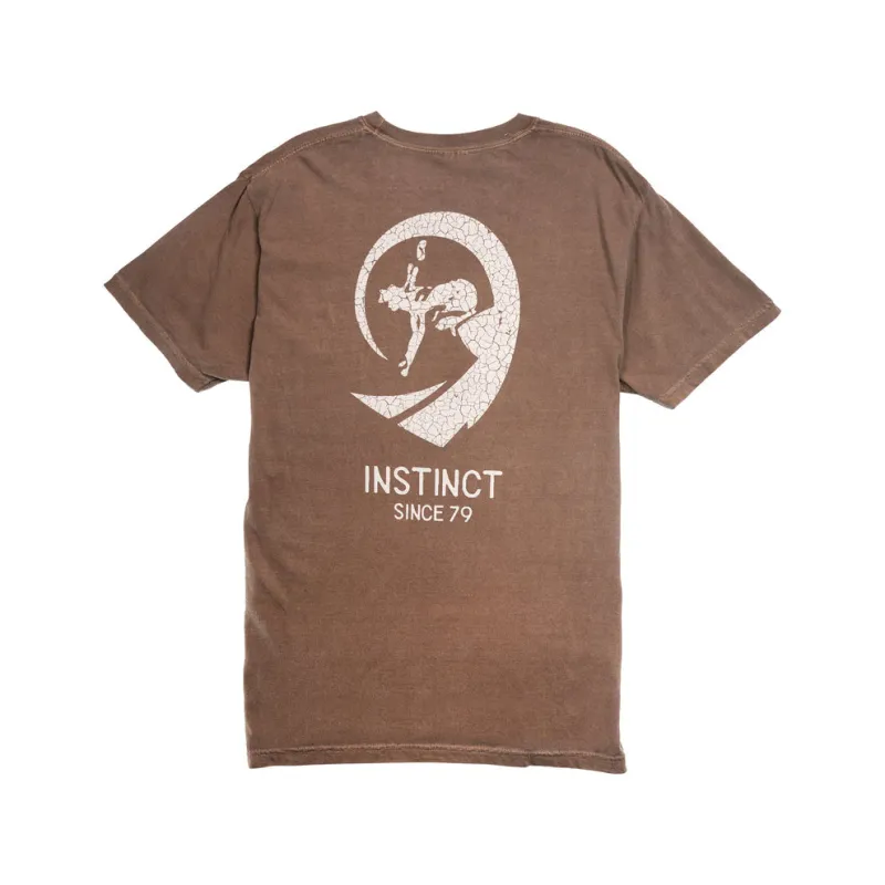 Instinct Painted Tube Rider Tee - Espresso sold by Sun Diego Boardshops