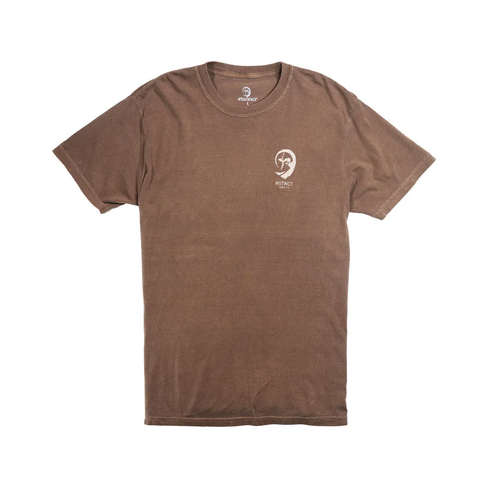 Instinct Painted Tube Rider Tee - Espresso sold by Sun Diego Boardshops product image thumbnail 2