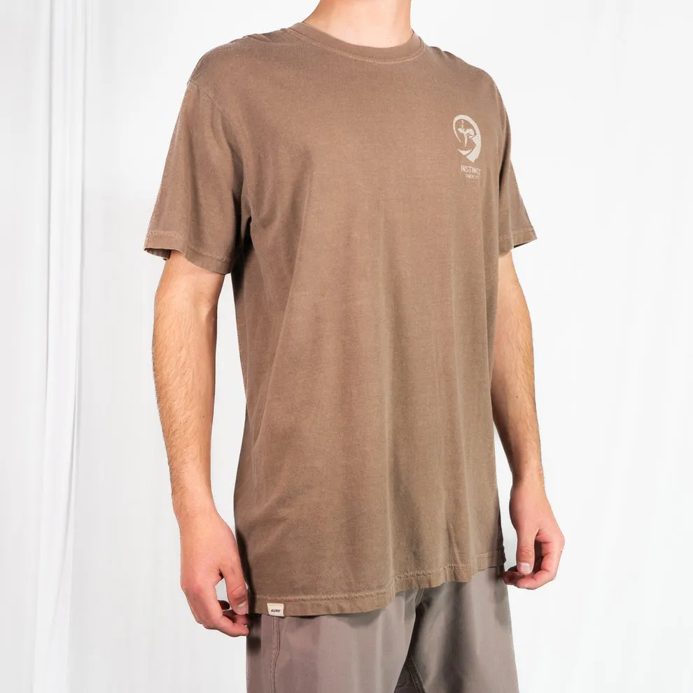 Instinct Painted Tube Rider Tee - Espresso sold by Sun Diego Boardshops product image thumbnail 3