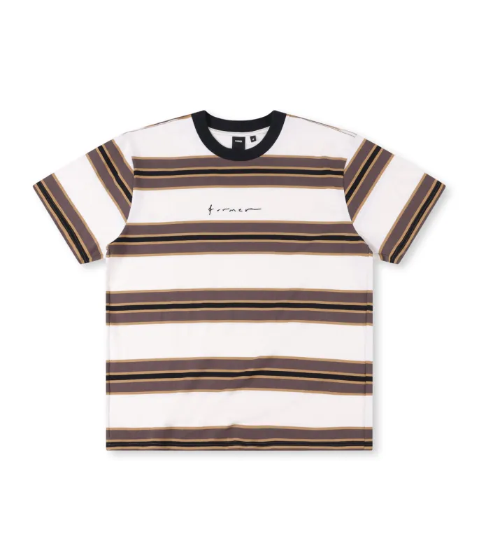 Former Rampant Stripe T-Shirt - Copper sold by Sun Diego Boardshops