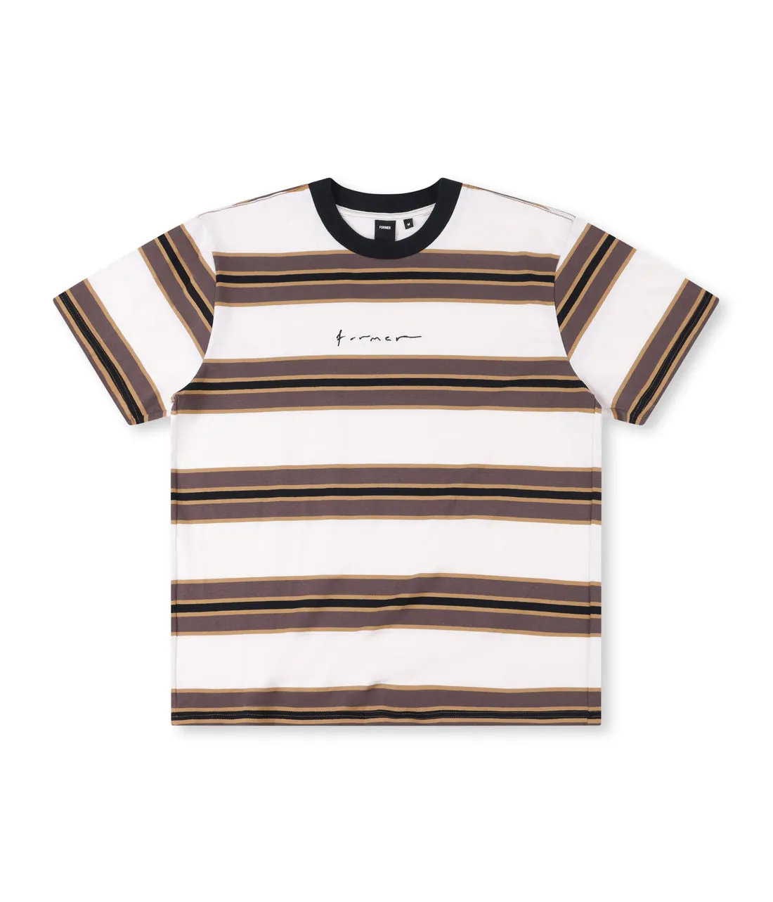 Former Rampant Stripe T-Shirt - Copper sold by Sun Diego Boardshops
