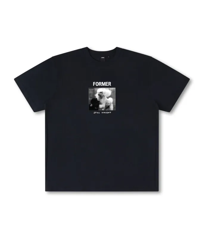 Former War Poodle T-Shirt - Washed Black sold by Sun Diego Boardshops