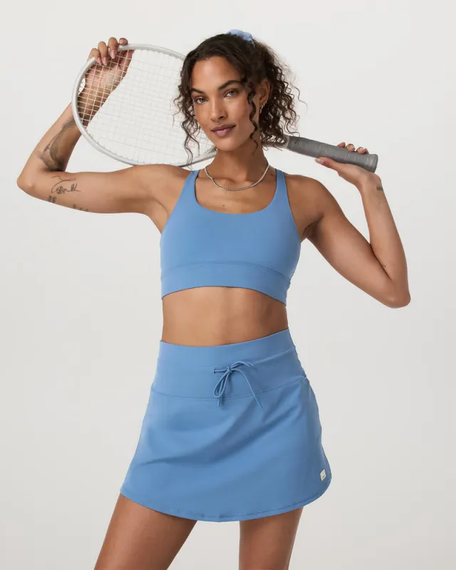 Vuori Girls Yosemite Longline Bra - Light French Blue sold by Sun Diego Boardshops