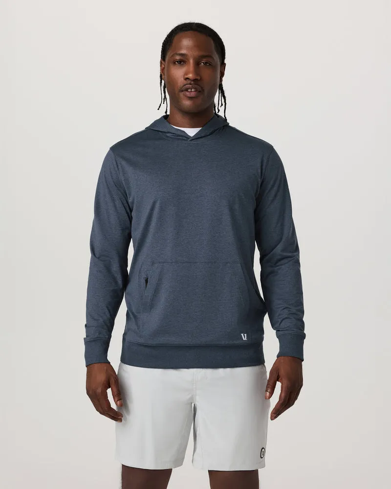 Vuori Sunday Hoodie 2.0 - Azure Heather sold by Sun Diego Boardshops