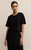 Z-Supply On The Go Cotton Jersey Tee - True Black sold by Sun Diego Boardshops