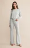 Z-Supply In The Clouds Stripe Pant - Light Denim sold by Sun Diego Boardshops