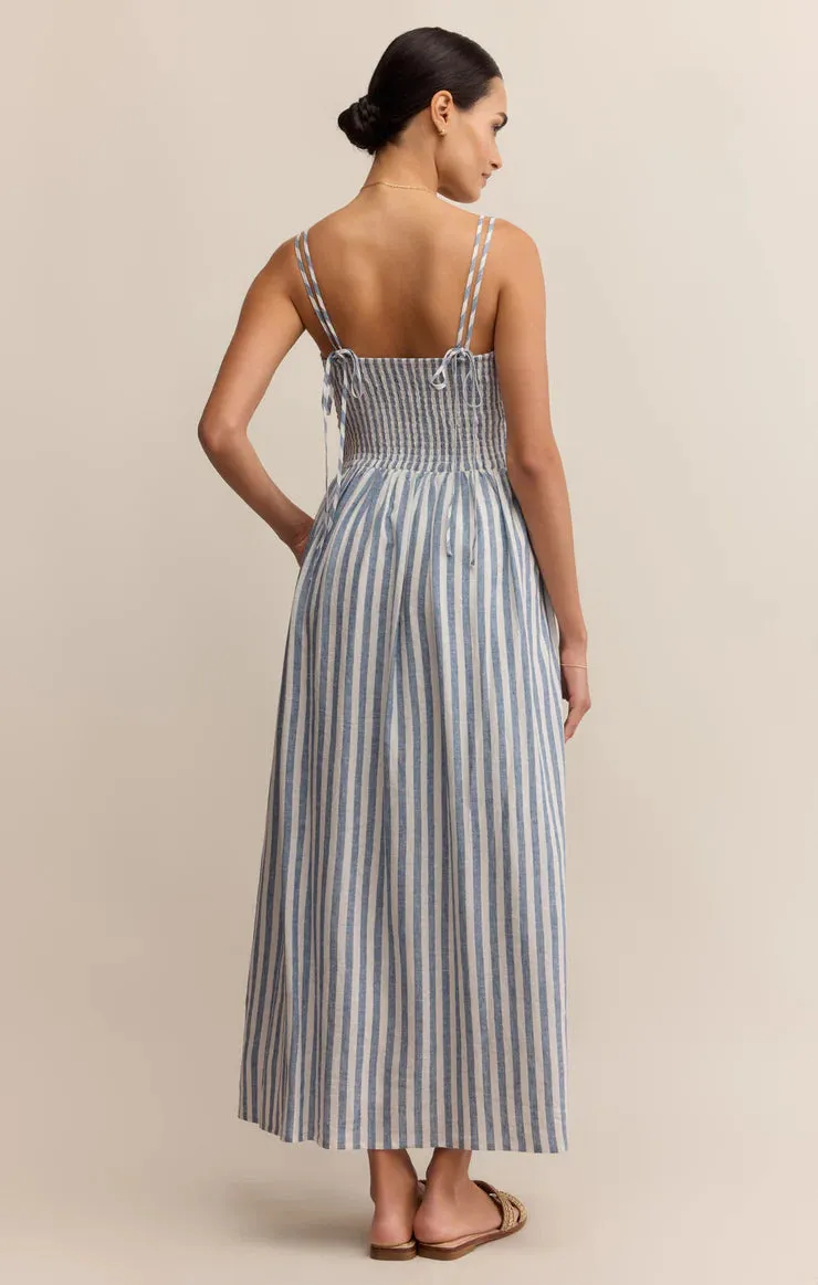 Z-Supply Nadine Striped Midi Dress - Boathouse sold by Sun Diego Boardshops product image thumbnail 3