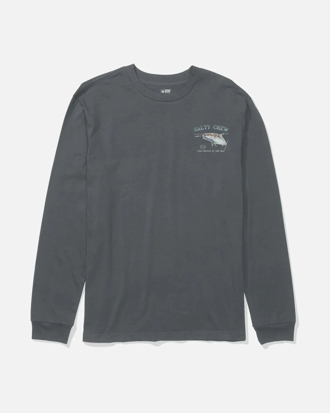 Salty Crew Surface Long Sleeve Tee - Charcoal sold by Sun Diego Boardshops product image thumbnail 2