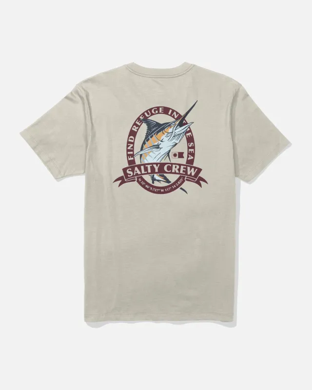 Salty Crew Bill Club Tee - Bone sold by Sun Diego Boardshops