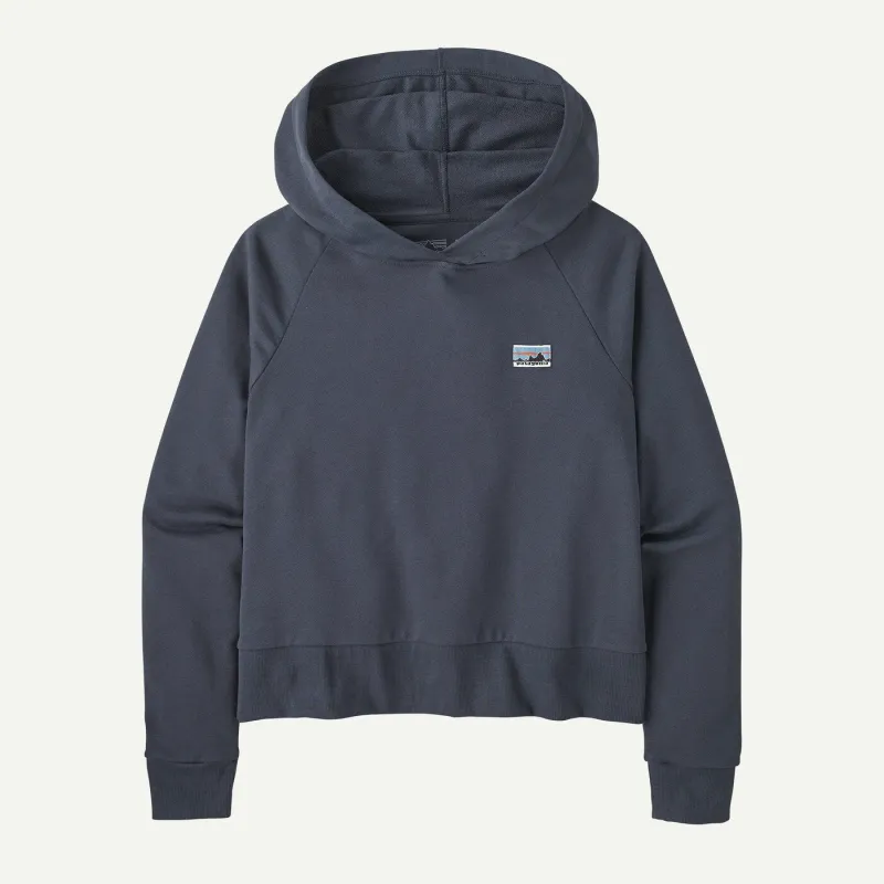 Patagonia Girls Regenerative Organic Certified Cotton Essential Hoody - Smolder Blue Smdb sold by Sun Diego Boardshops